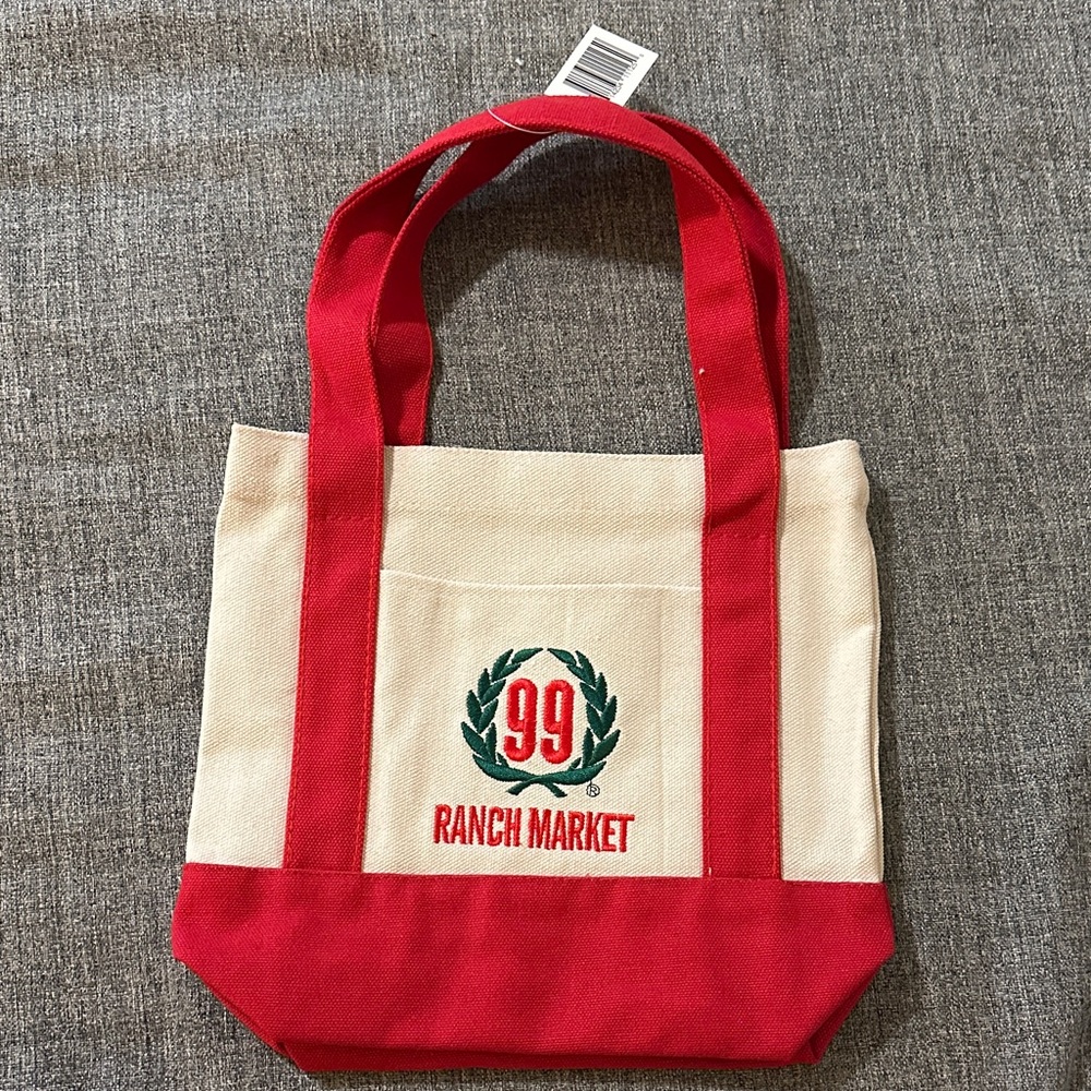 99 Ranch Market Tote Bag RED